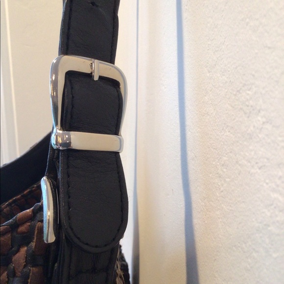 Alain De France genuine leather shoulder bag - Picture 4 of 10